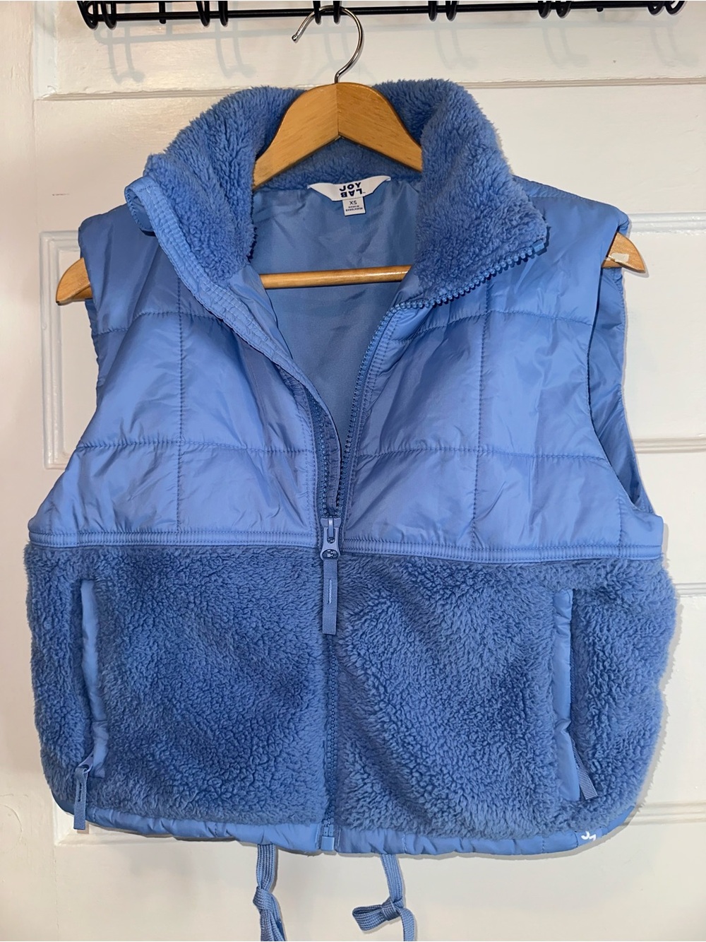 Blue Puffer Vest - Old Navy